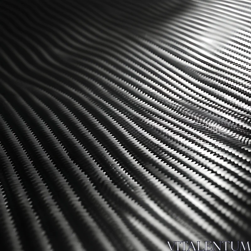Monochrome Carbon Fiber Weave