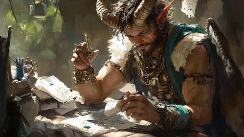 Fantasy Character Portrait: The Craftsman