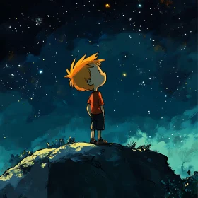Starry Night Gaze