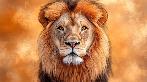 Regal Lion with Rich Mane
