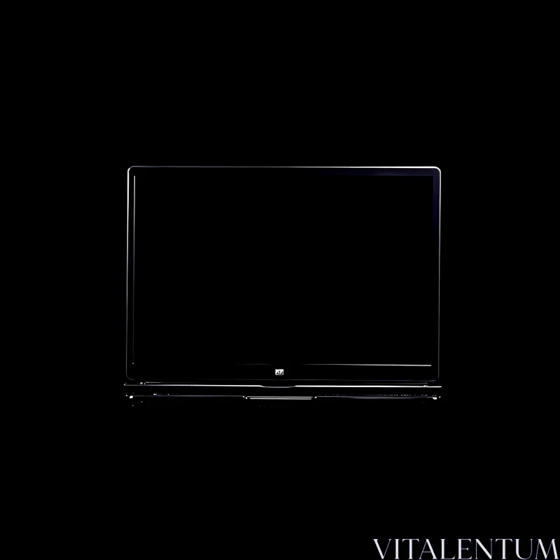 Minimalistic Modern Black Laptop