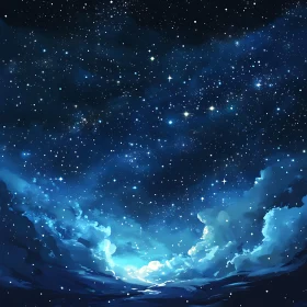 Celestial Starry Night
