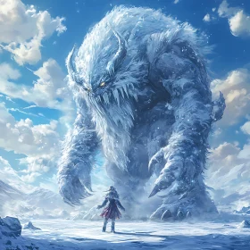 Winter Monster Confrontation