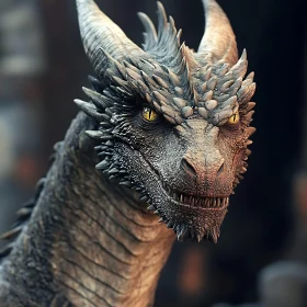 Dragon Head Close-Up