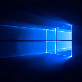 Modern Neon Window Design