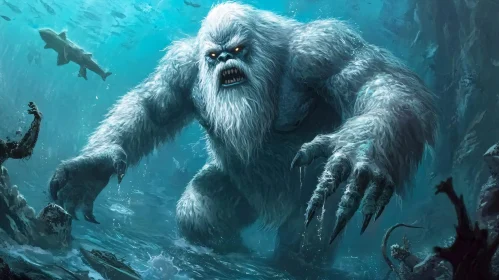 Deep Sea Monster Yeti