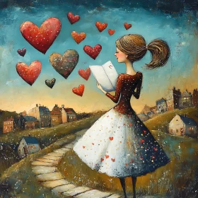 Hearts and Stories: A Girl's Reading Journey