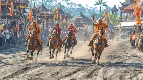 Traditional Horse Racing Event Photography