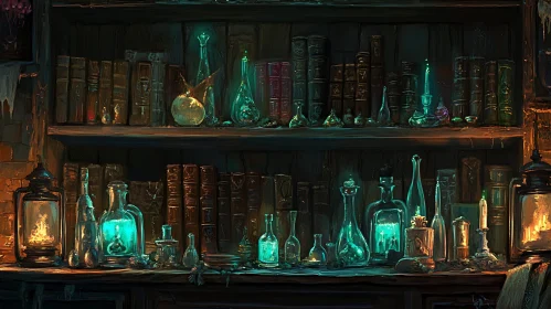 Enchanted Shelf Still Life