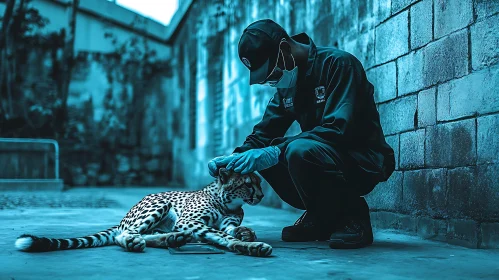 Caretaker Bonding with Cheetah