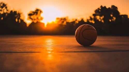 Warm Basketball Evening