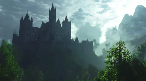 Gothic Castle Landscape