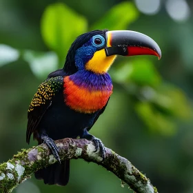 Exotic Bird Portrait