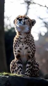 Serene Cheetah in Nature