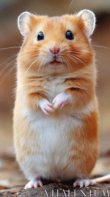 AI ART Charming Hamster Image