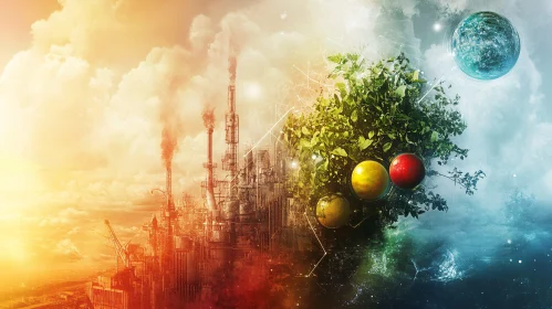 Industry vs Nature: A Conceptual Balance