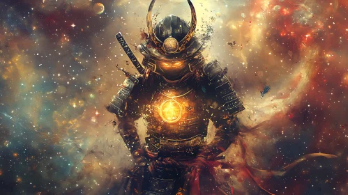 Space Warrior Samurai Art