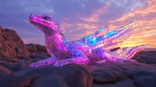 Sunset Dragon Fantasy