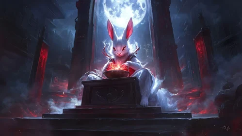 Lunar Rabbit's Enchanted Ritual