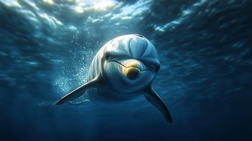Dolphin in the Ocean