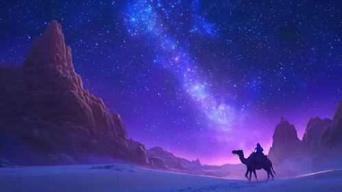 Camel Ride Under the Stars