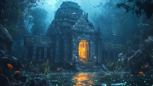 Lost Temple in the Deep