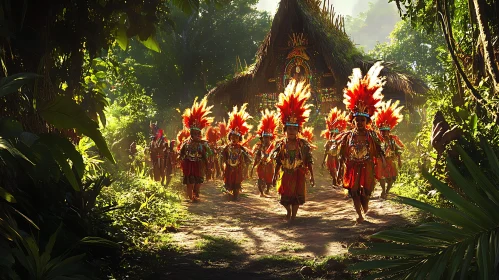 Procession Through The Jungle