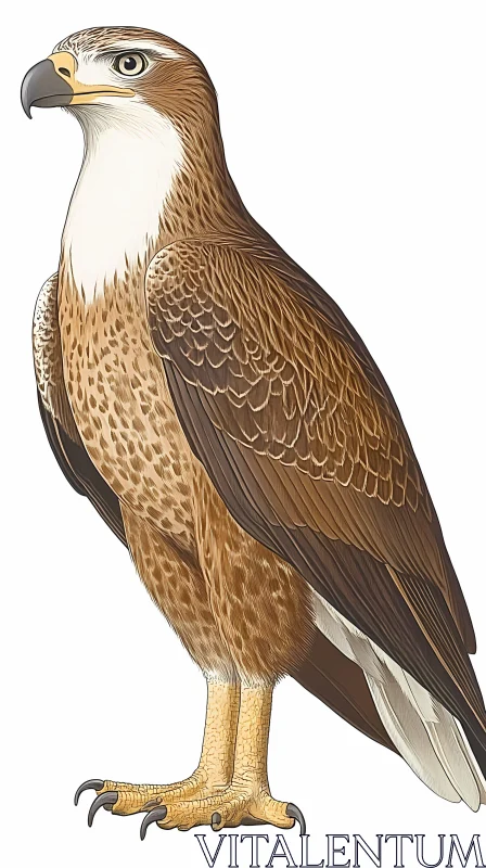 Eagle Wildlife Art AI Image