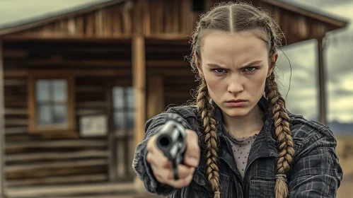 Woman with a Gun