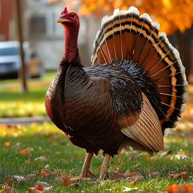 Proud Turkey Portrait