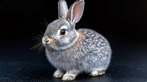 Charming Bunny with Soft Fur