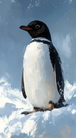 Antarctic Penguin Portrait