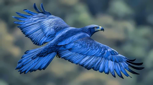 Soaring Blue Eagle