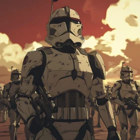 Squadron of Clone Troopers