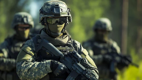 Camouflaged Warriors: A Study in Military Readiness