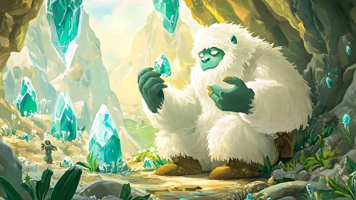 Crystal Cave Yeti