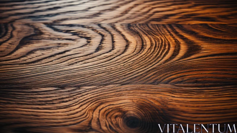 Abstract Wood Grain Pattern - A Study in Shadows and Light AI Image