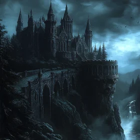 Dark Castle Landscape