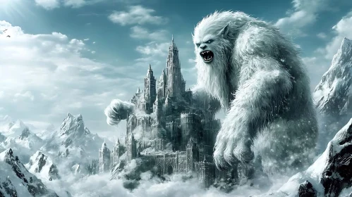 Abominable Snowman and Ancient Fortress