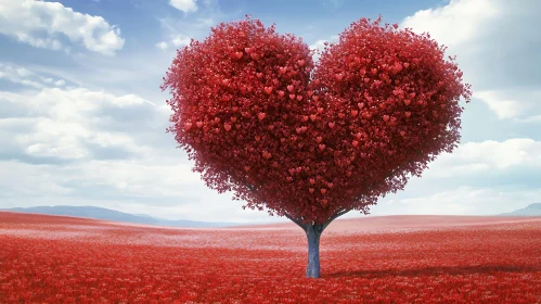 Heart Shaped Tree of Love