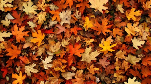 Fallen Leaves: An Autumnal Ground Cover