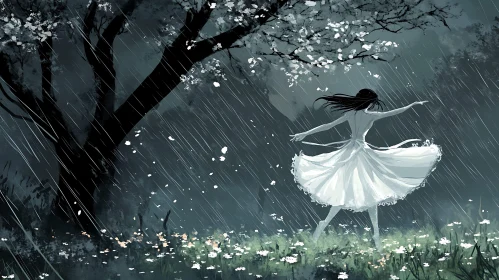 Dancing in the Rain: A Moment of Joy