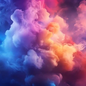 Swirling Nebula of Color