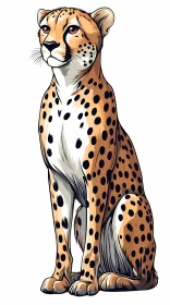 Stylized Feline Portrait