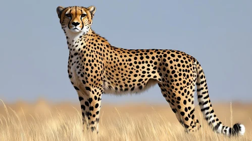 Graceful Cheetah in its Natural Habitat