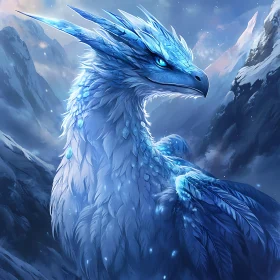 Frozen Majesty: An Ice Dragon's Realm