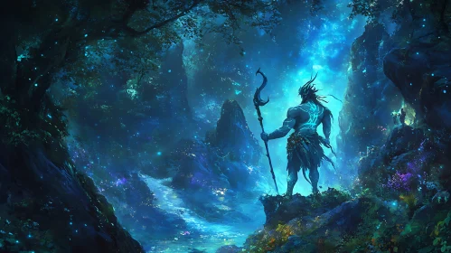 Mystical Forest Guardian Image