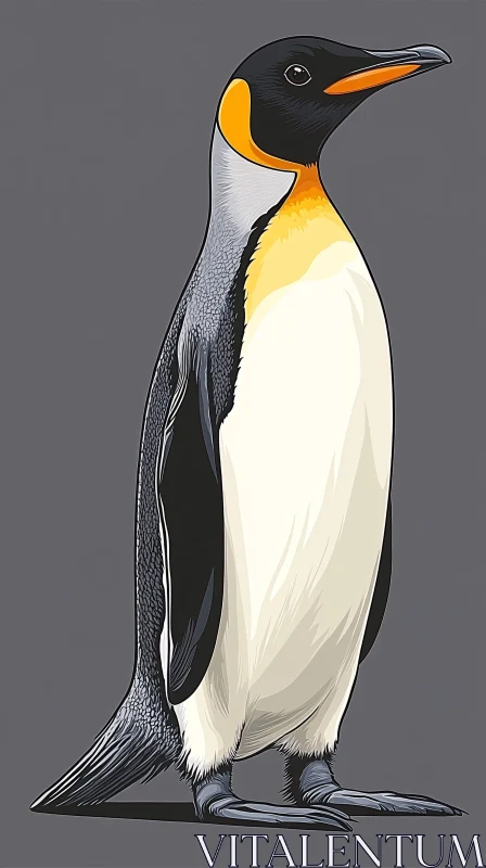 Penguin Artwork AI Image