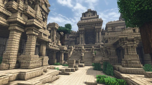 Ancient Temple in Minecraft World