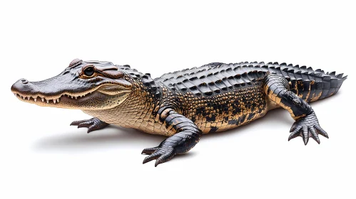 Realistic Alligator Illustration